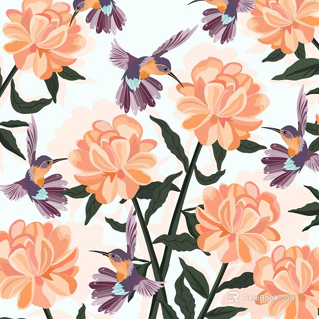 Hand-painted plant flower flower illustration texture