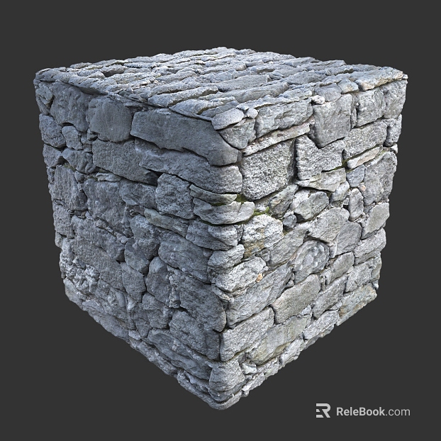 Stone wall PBR texture