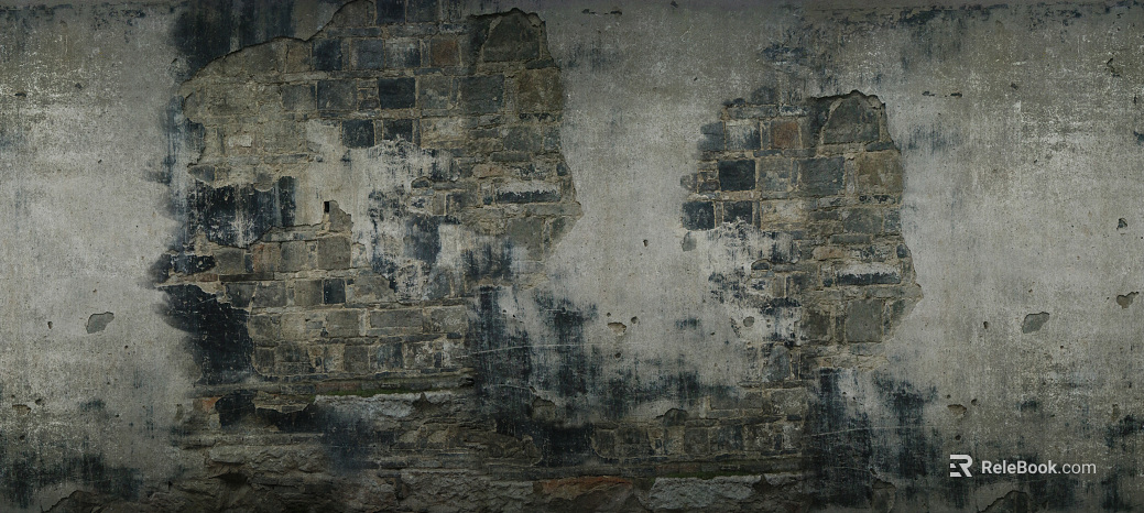 Cement wall rough white texture
