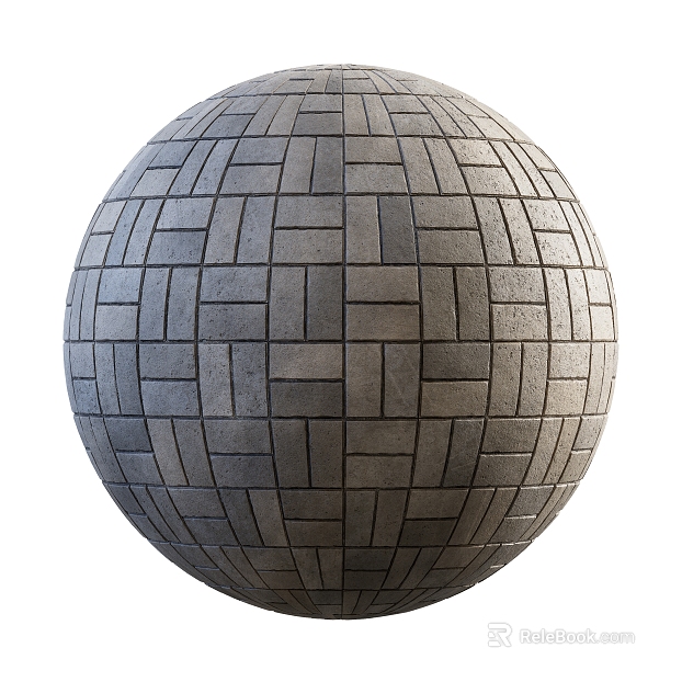 Sidewalk PBR texture