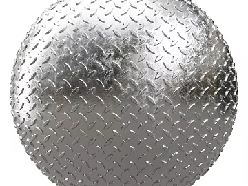 diamond plate PBR 3d model