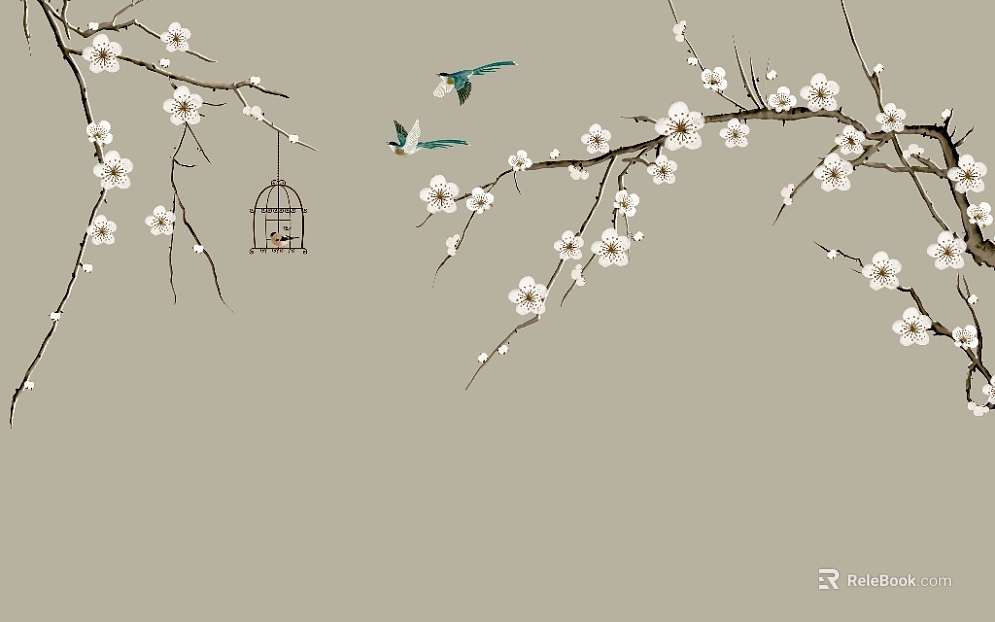 animal and plant pattern texture