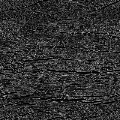 Carbon Burnt Wood