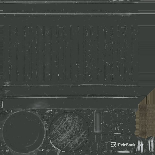 Dark gray old metal equipment panel texture