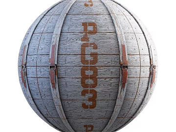 Wooden case PBR texture (ID:ffach455524)