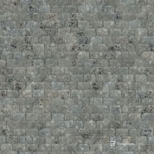 Green gray stone pavement outdoor floor tile texture