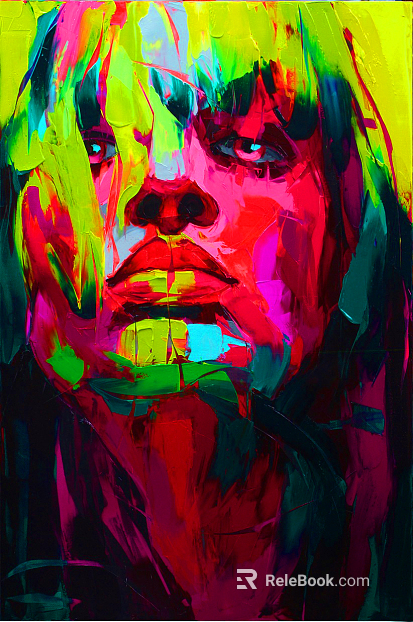 abstract painting texture