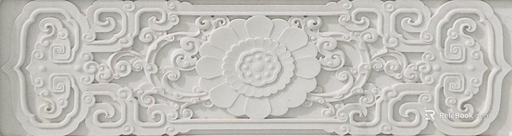 relief white relief plate texture