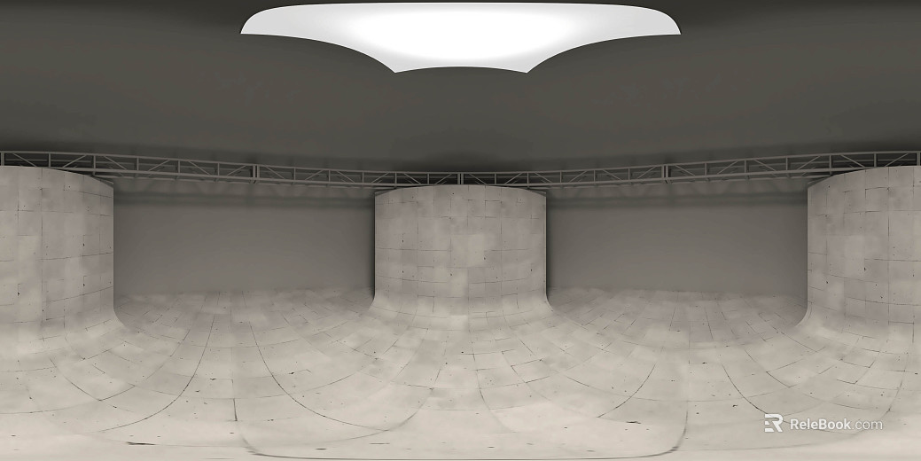 White product fill light HDR texture