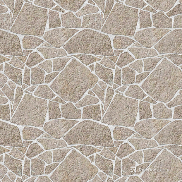 Outdoor ground crushing culture stone texture