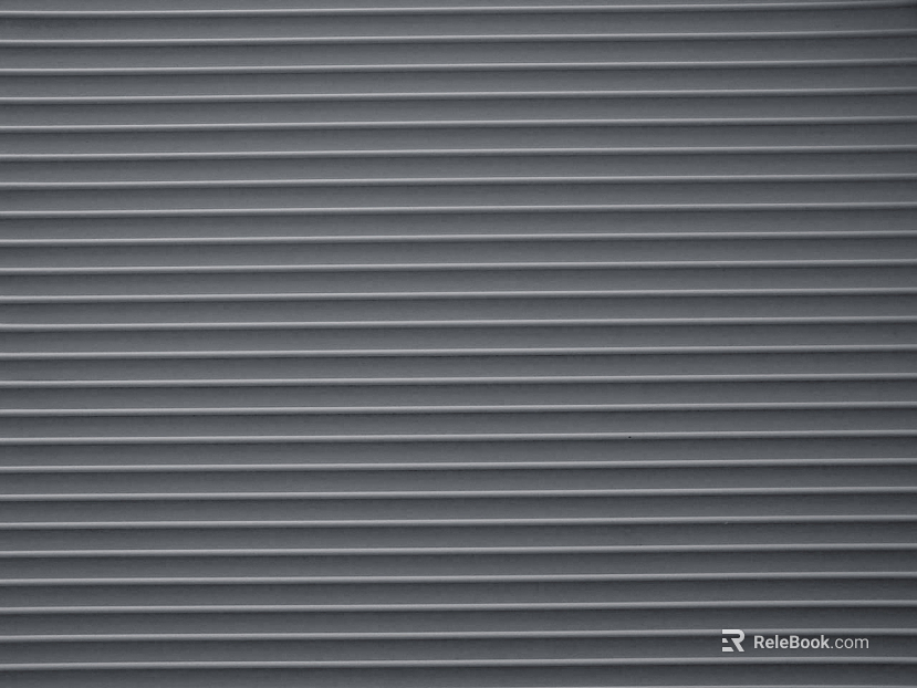 Rolling shutter door texture
