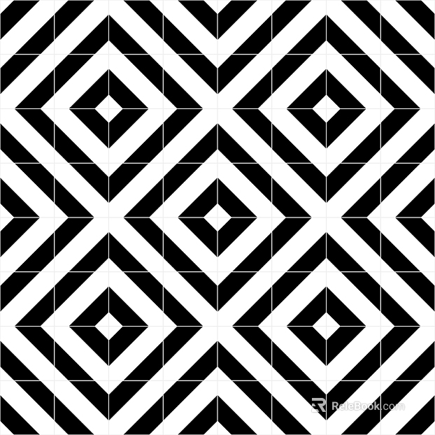 Vintage geometric mosaic pattern tile floor tile texture