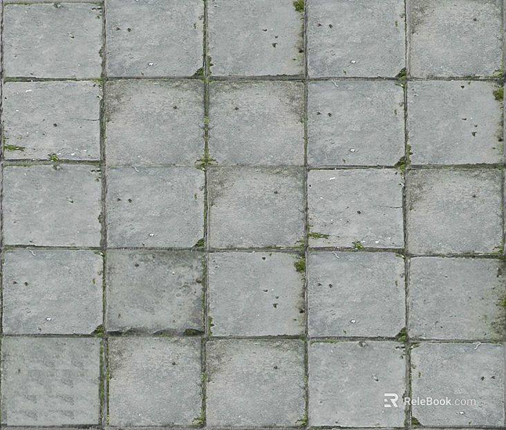 grass-planting brick texture