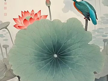 Guofeng Ink texture (ID:ffach683940)