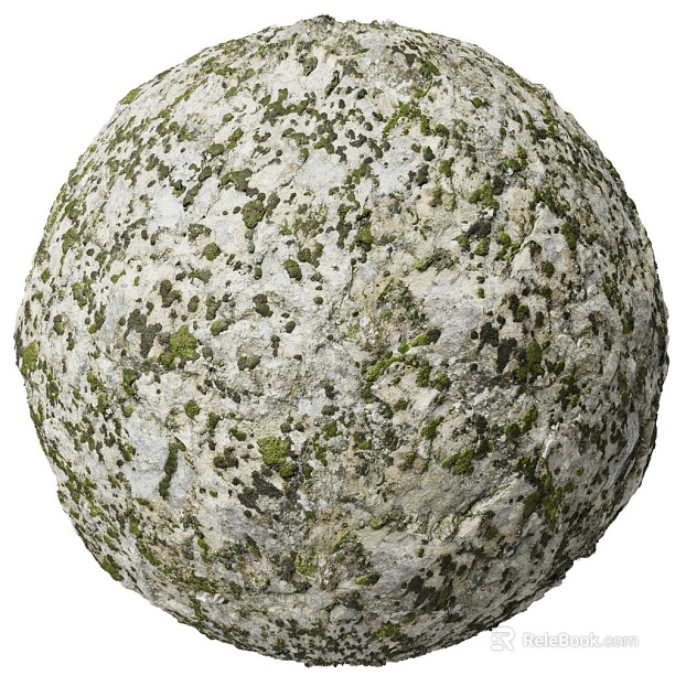 Moss PBR texture