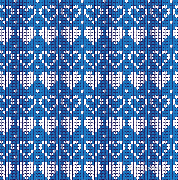 Knitted wool print pattern texture
