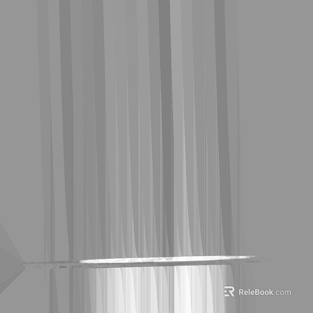 Grey vertical grain cloth curtain soft fabric texture