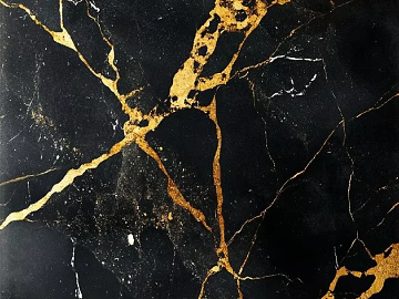 Black Golden Flower Marble texture (ID:ffach156255)