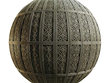 Wooden wall PBR texture (ID:ffach834964)