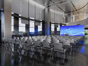 Modern wind deep gray cement floor conference hall texture (ID:ffaeh708121)
