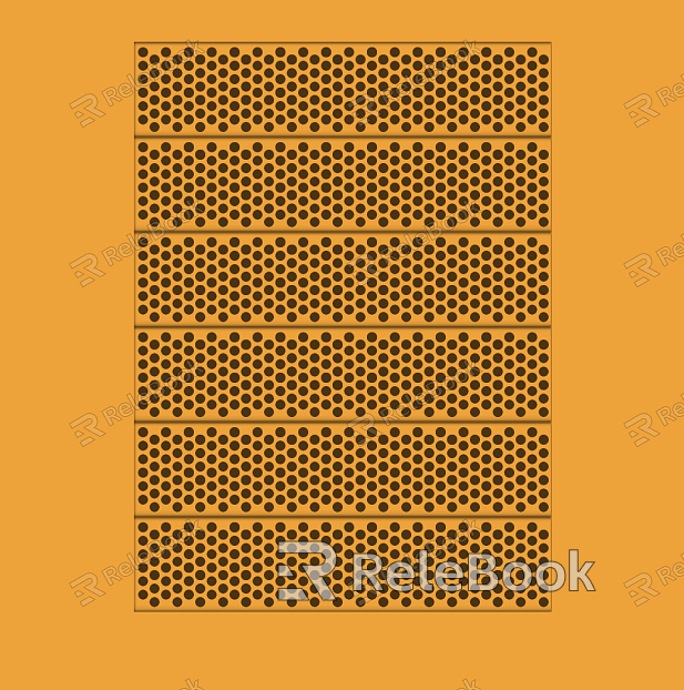 metal perforated plate texture