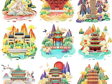 cartoon painting texture (ID:ffaeg04904)