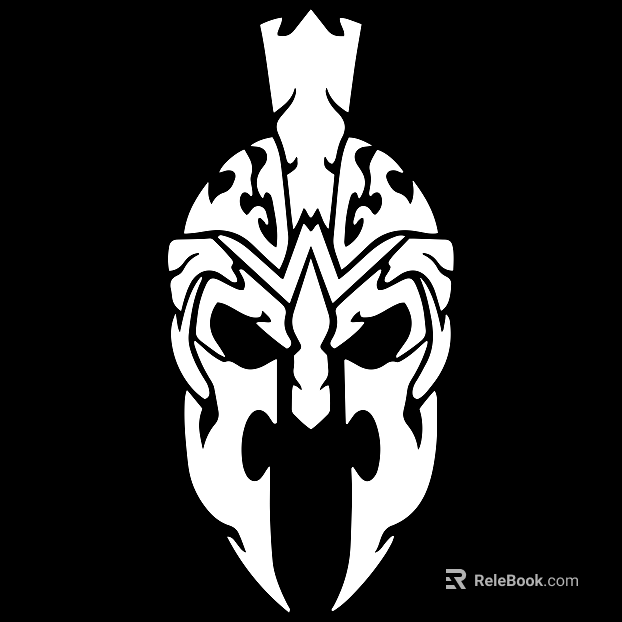 Black and white mask pattern texture pattern graphics texture