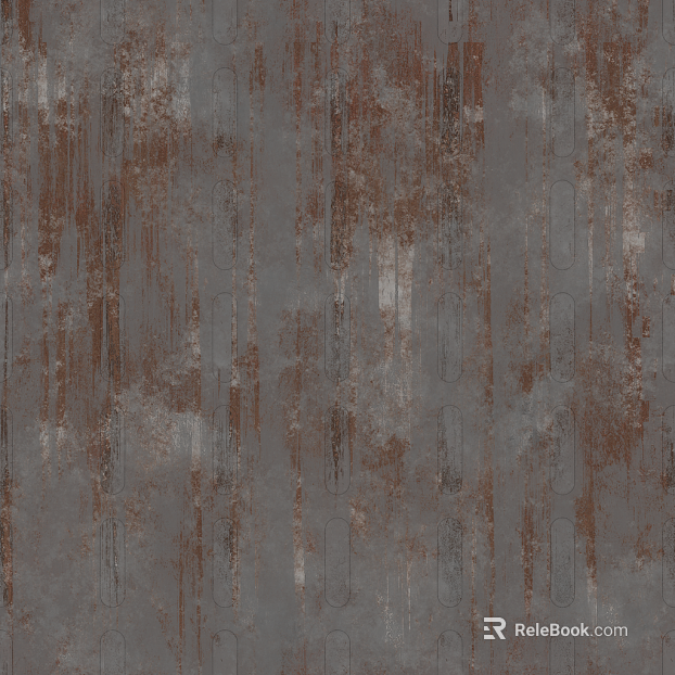 Rusty gray brown old metal plate industrial wall texture