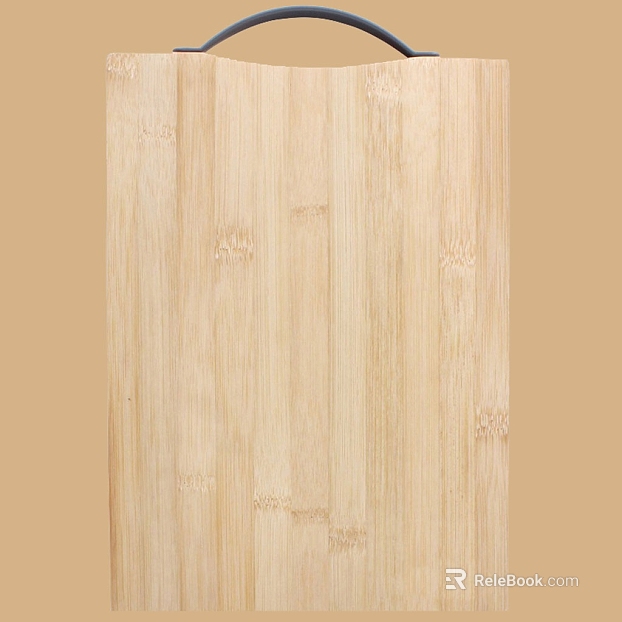 Light log color bamboo chopping board texture
