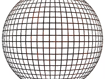 Metal mesh PBR texture (ID:ffach356681)