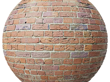 Brick wall PBR texture (ID:ffach770481)