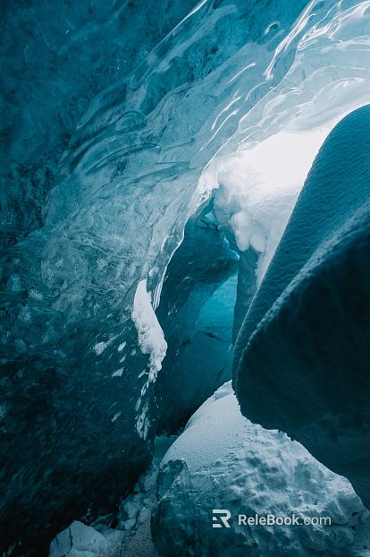 Glacier texture