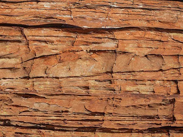 Reddish brown rock exterior wall finish 3d model