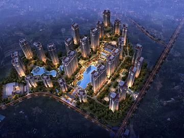 Urban style 3d model