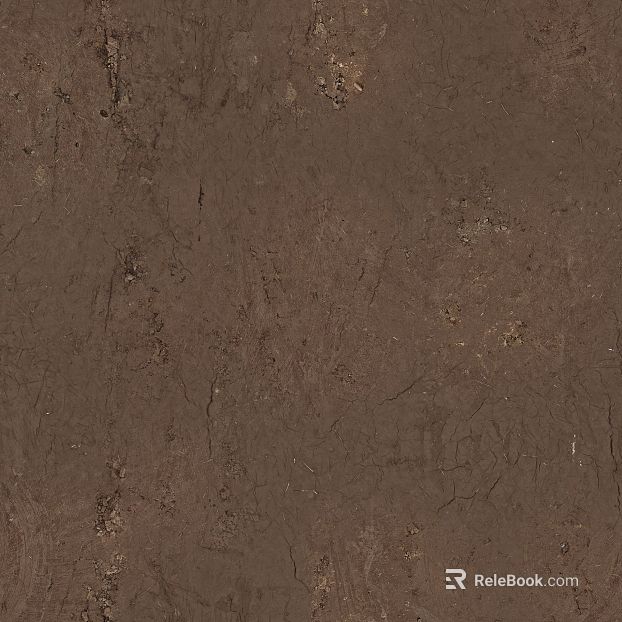 Dark brown dirt ground texture