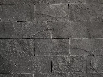 Brick wall dark gray culture stone wall texture (ID:ffabf4819)