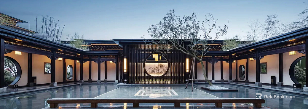 Courtyard Exterior texture