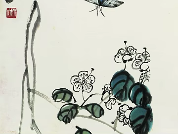 Plant painting texture (ID:ffagg32799)