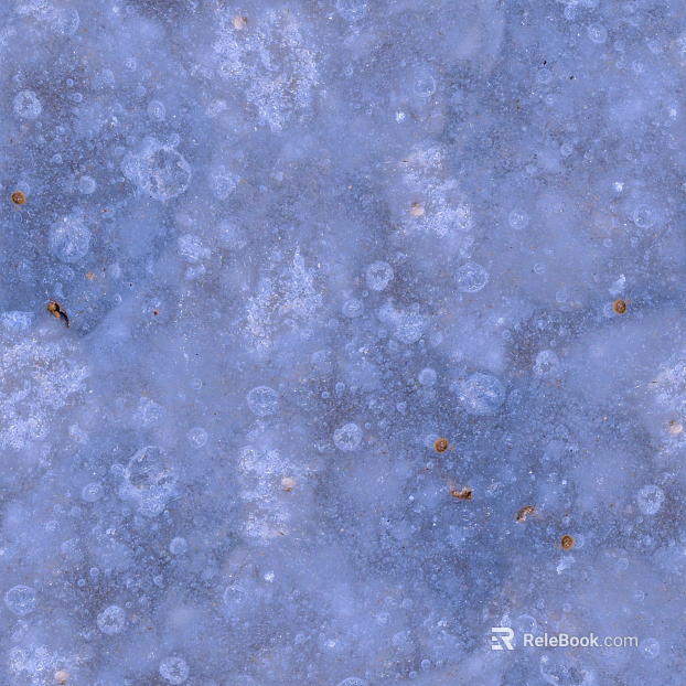 Icy ground texture