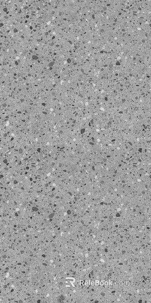 Grey terrazzo countertop texture