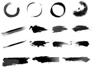 Ink and wash texture (ID:ffach809543)