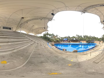Daytime entertainment arena swimming pool texture (ID:ffaeh436991)