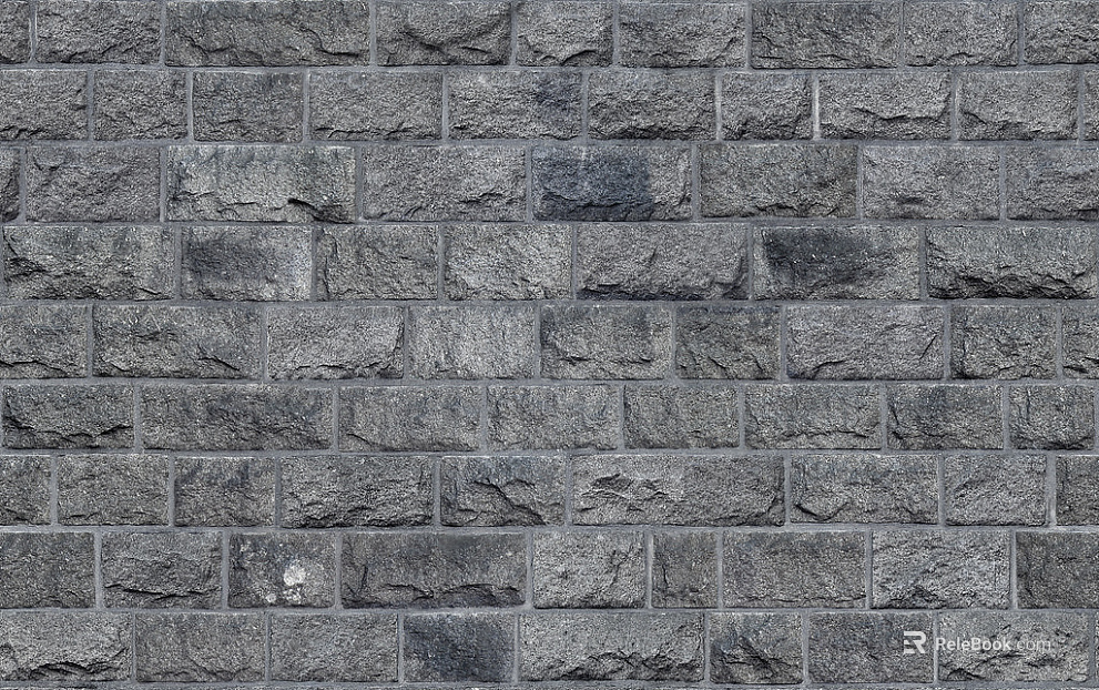 Stone brick wall I-brick texture
