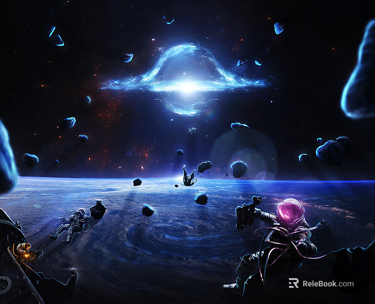cosmic starry sky texture