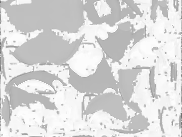 Taupe Artistic Paint Wall Decoration 3d model