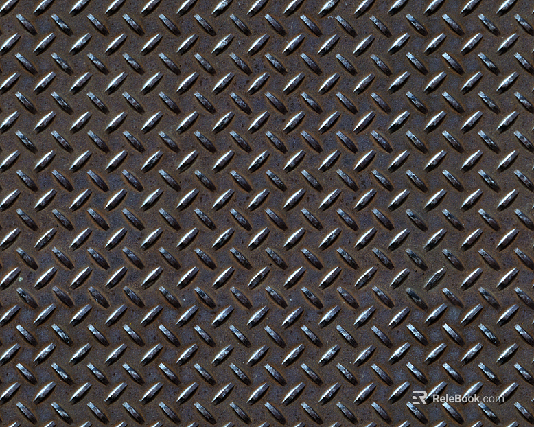 Wrought iron metal plate steel texture texture