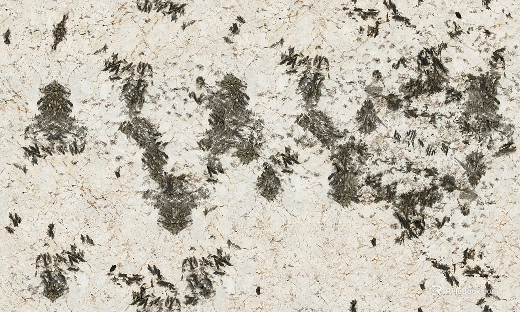 Off-white ink pattern quartz stone countertop texture