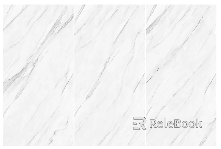 Straight grain marble white stone texture