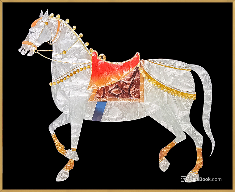 Animal painting texture