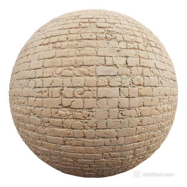 Brick wall PBR texture